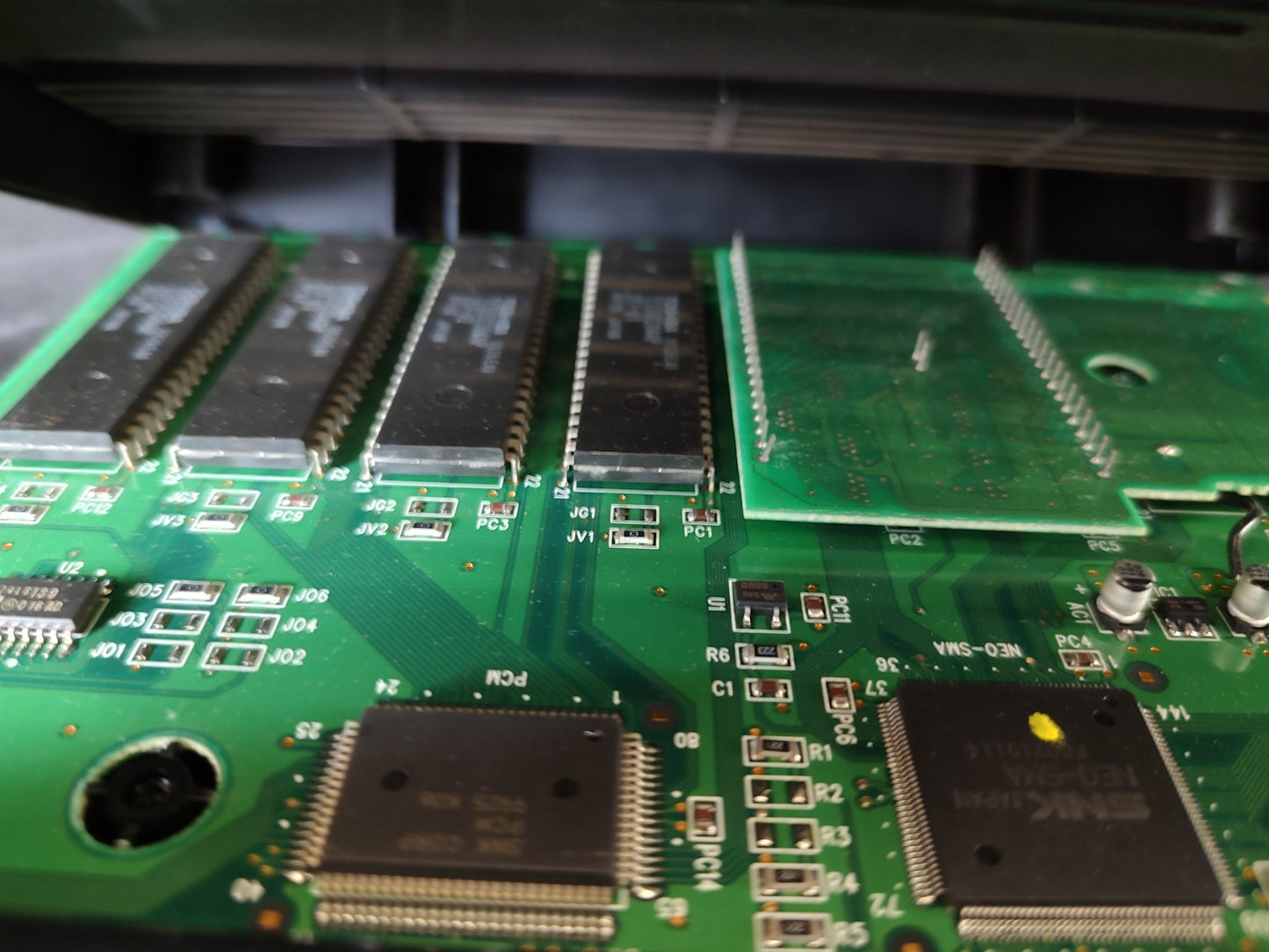 The King of Fighters 2001 KOF 2000 NEOGEO MVS Cartridge and Papers set-g0404--