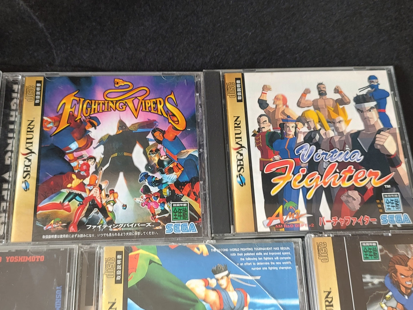 Whole sale Lots of SEGA Saturn Battle Games 13-PCS set, Not tested-g0408-