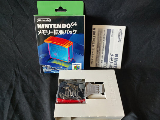 Memory Expansion Pak Pack Nintendo 64 NUS-007 Nintendo Official Original-g0417-