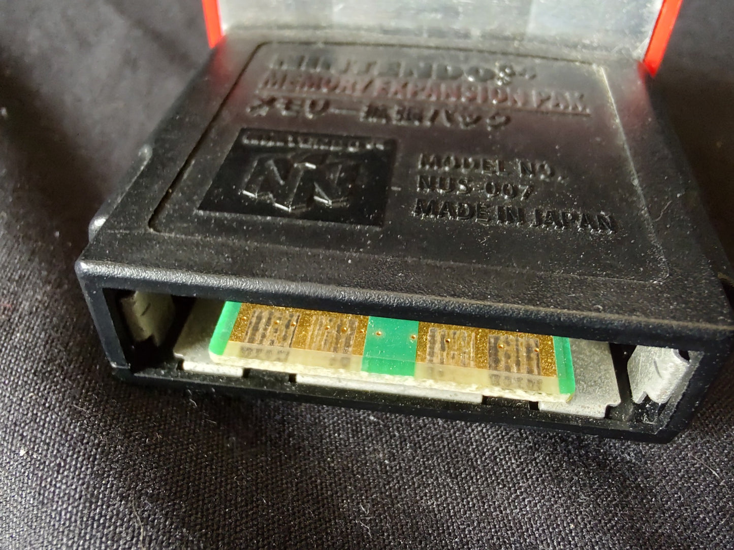 Memory Expansion Pak Pack Nintendo 64 NUS-007 Nintendo Official Original-g0418-2