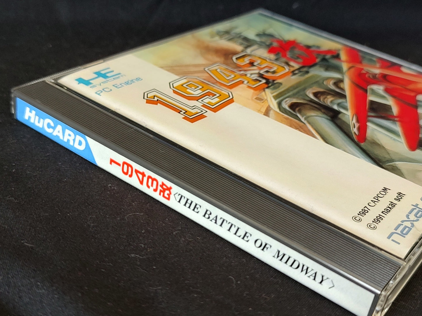 1943 KAI THE BATTLE OF MIDWAY NEC PC Engine TurboGrafx-16 game, Working-g0419-