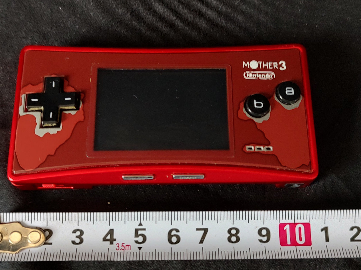 Nintendo Gameboy Micro Mother 3 limited edition console OXY-001, Working-g4329-