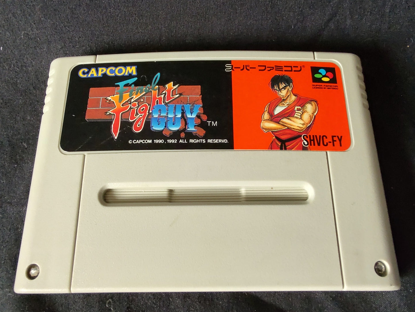 Final Fight Guy CAPCOM Super Famicom SNES SFC Cartridge only/ Working-g0501