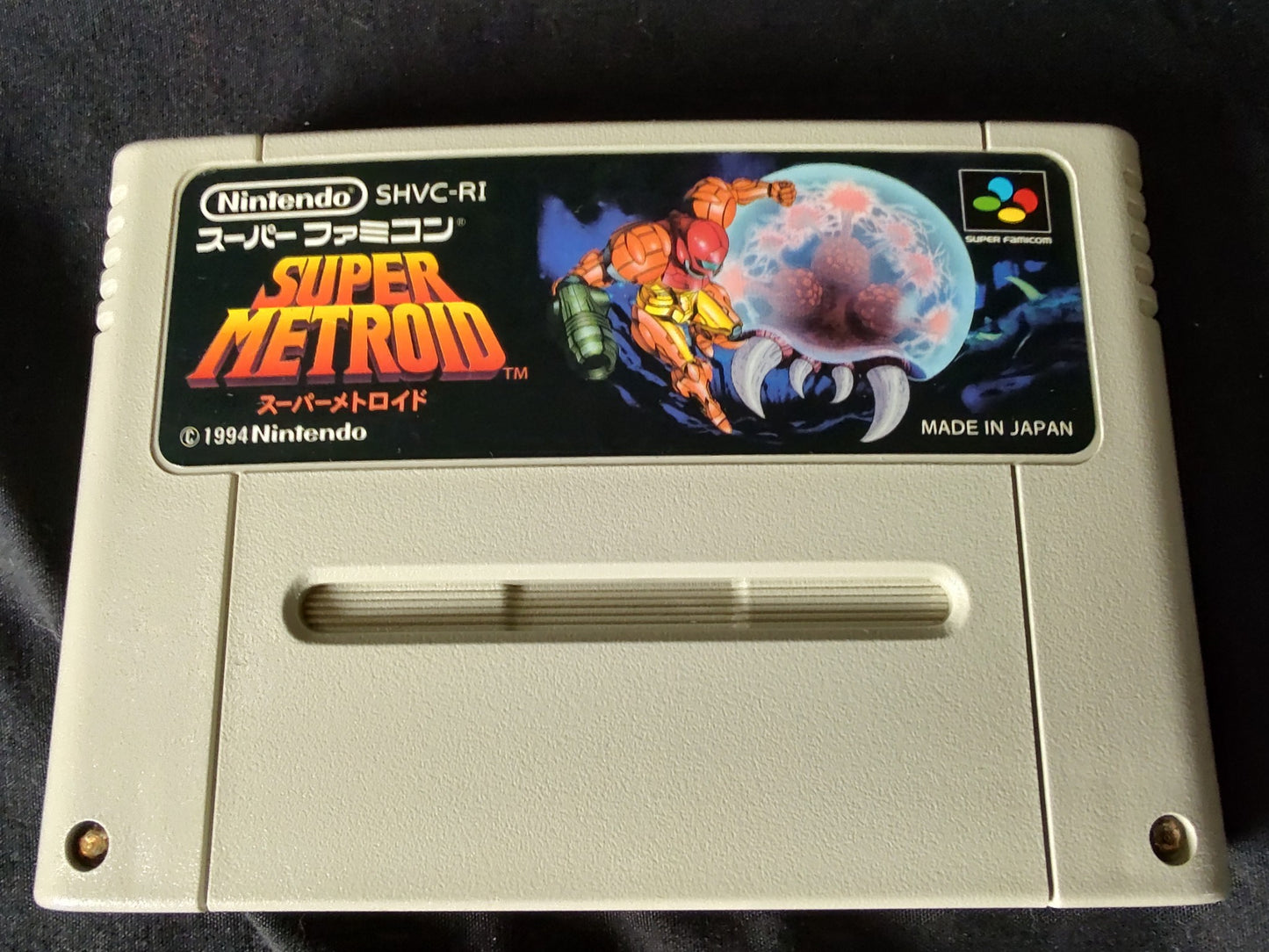 Super Metroid CAPCOM Super Famicom SNES SFC Cartridge only/ Working-g0501