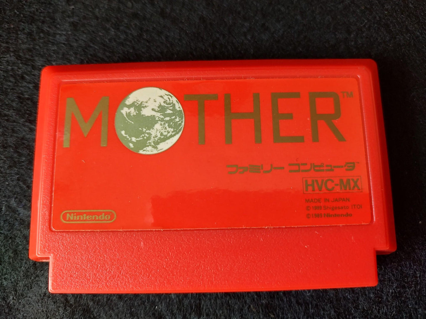 Mother EarthBound Beginnings Nintendo Famicom NES Cartridge,Manual,Boxed-g0506-