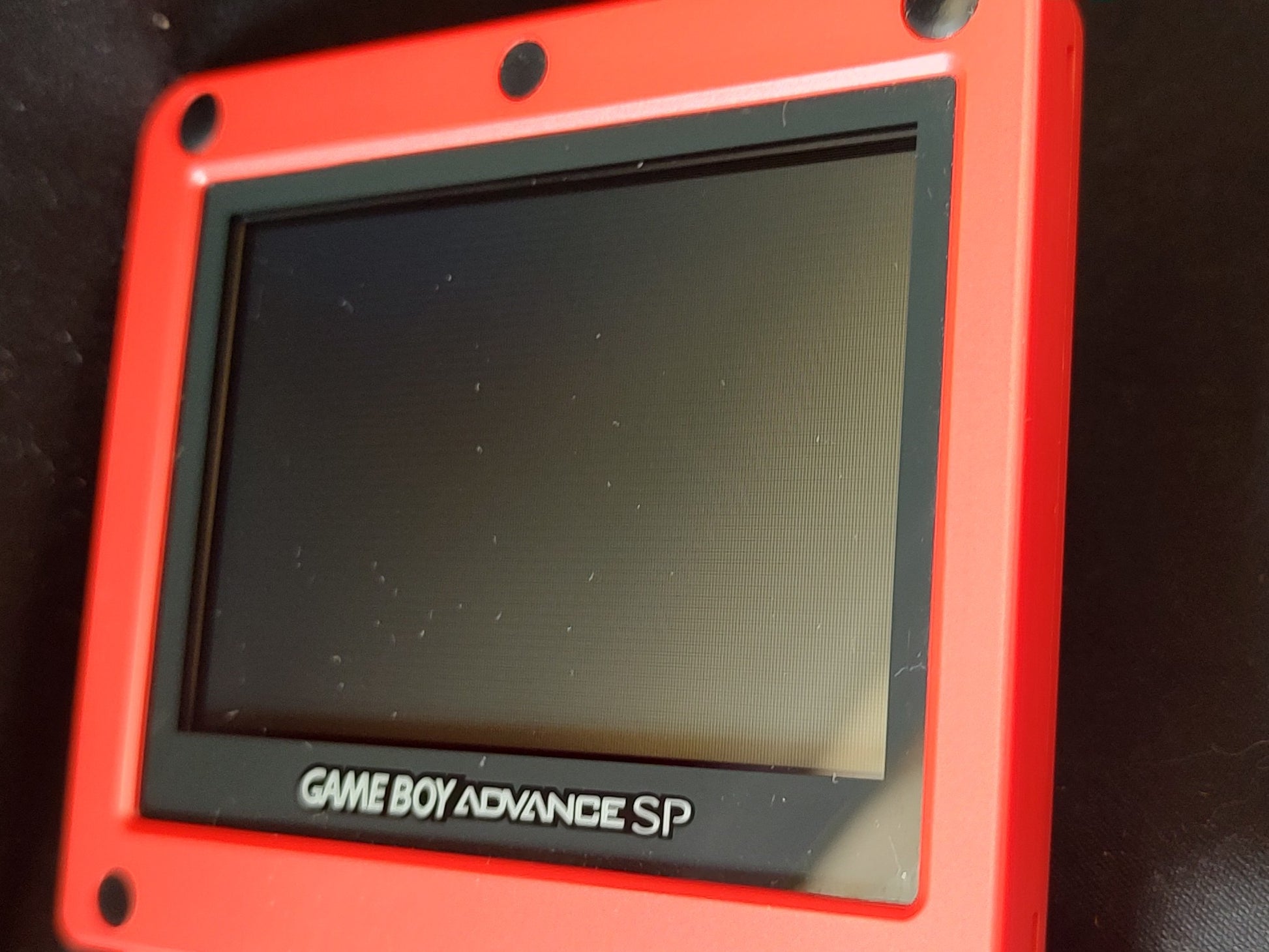 GUNDAM Exclusive use of Char LIMITED EDITION GAMEBOY ADVANCE SP CONSOLE -g0507- - Hakushin Retro Game shop