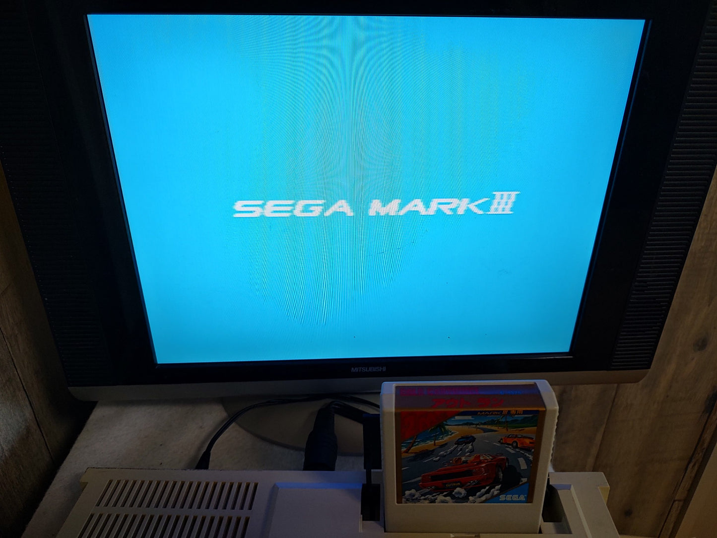 OUT RUN SEGA Mark 3 Master system, Cartridge only, working-g0506-