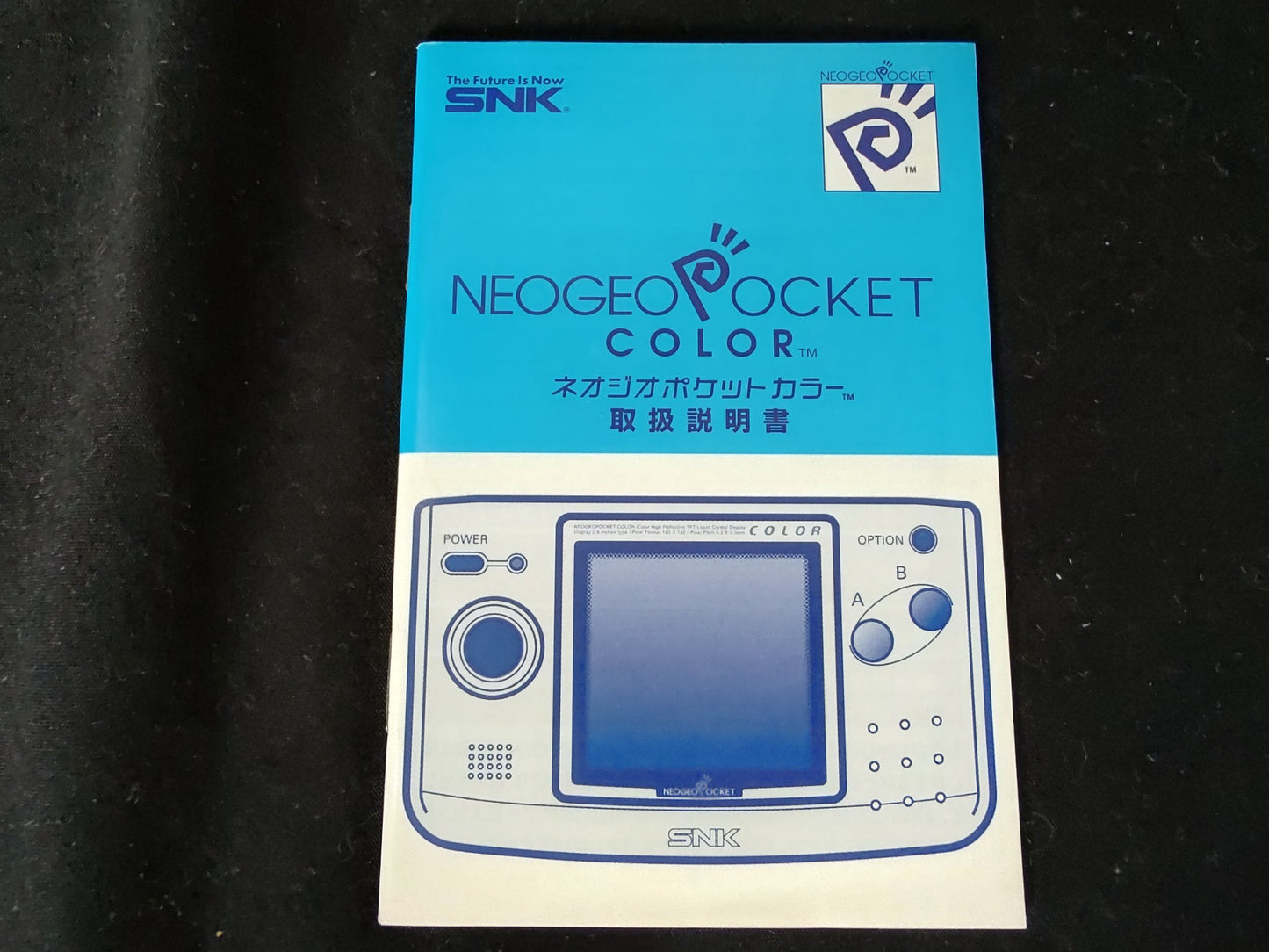 SNK NEOGEO POCKET Color NGPC PLATINUM SILVER Console Boxed NEO GEO set-g0513-