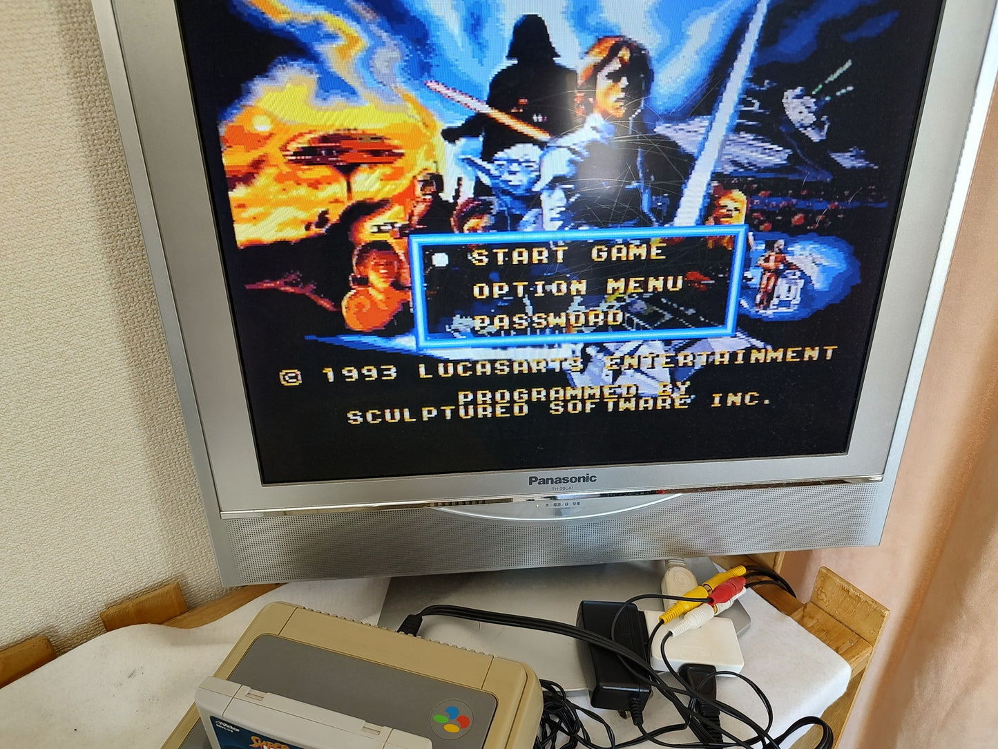 Super Star Wars-The Empire Strikes Back E Super Famicom SNES SFC, Working-g0516-