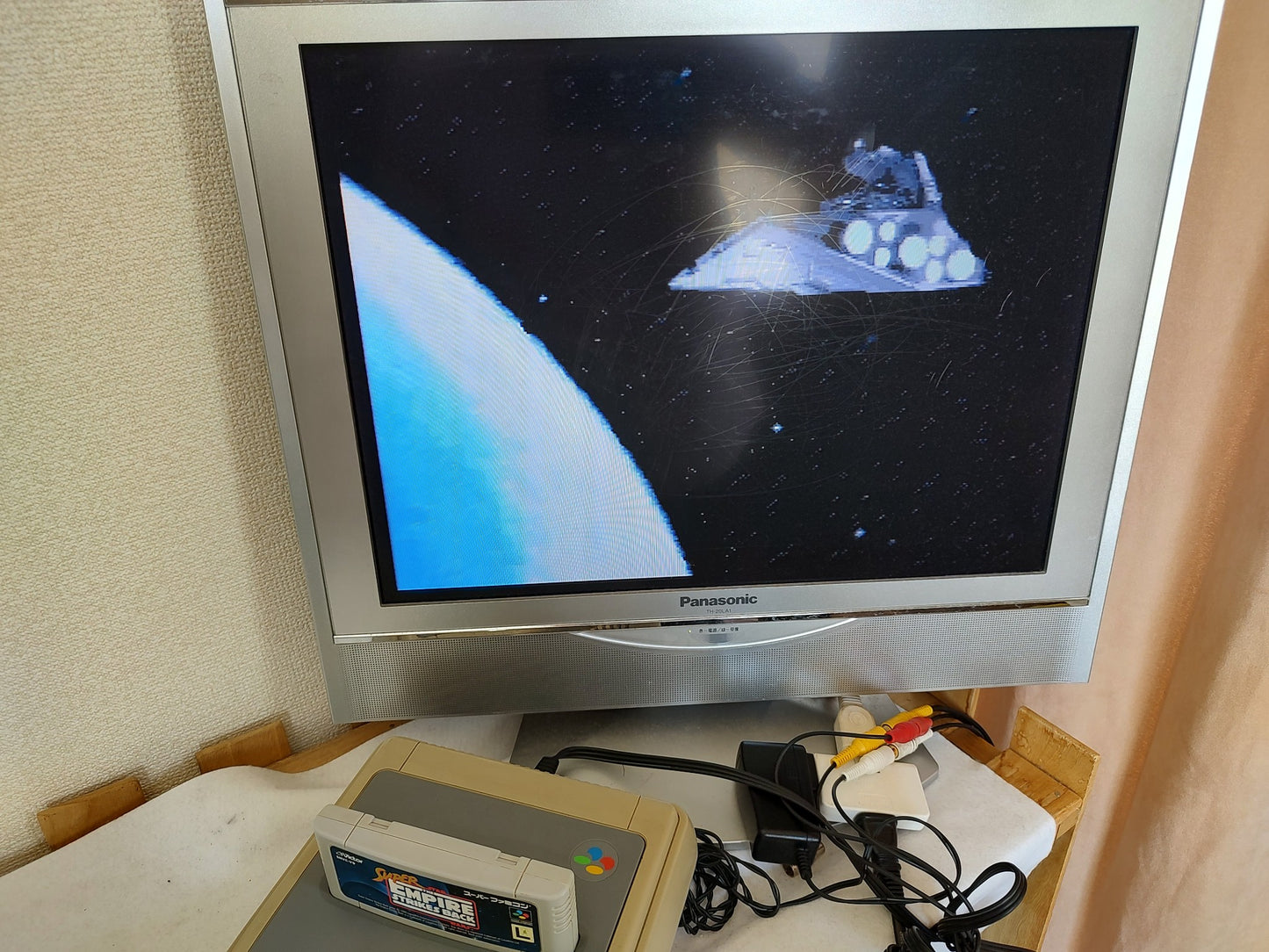 Super Star Wars-The Empire Strikes Back E Super Famicom SNES SFC, Working-g0516-