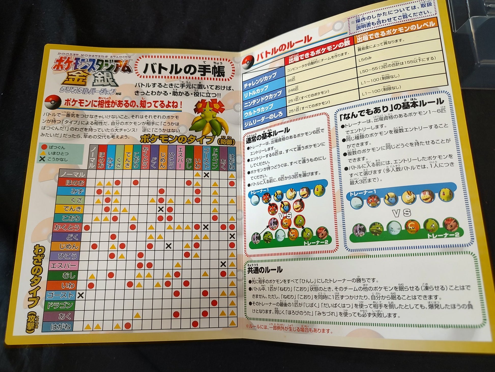 Used Pockemon Stadium Gold Silver Nintendo 64 Cart w/Manual, papers, Box-g0522-2 - Hakushin Retro Game shop