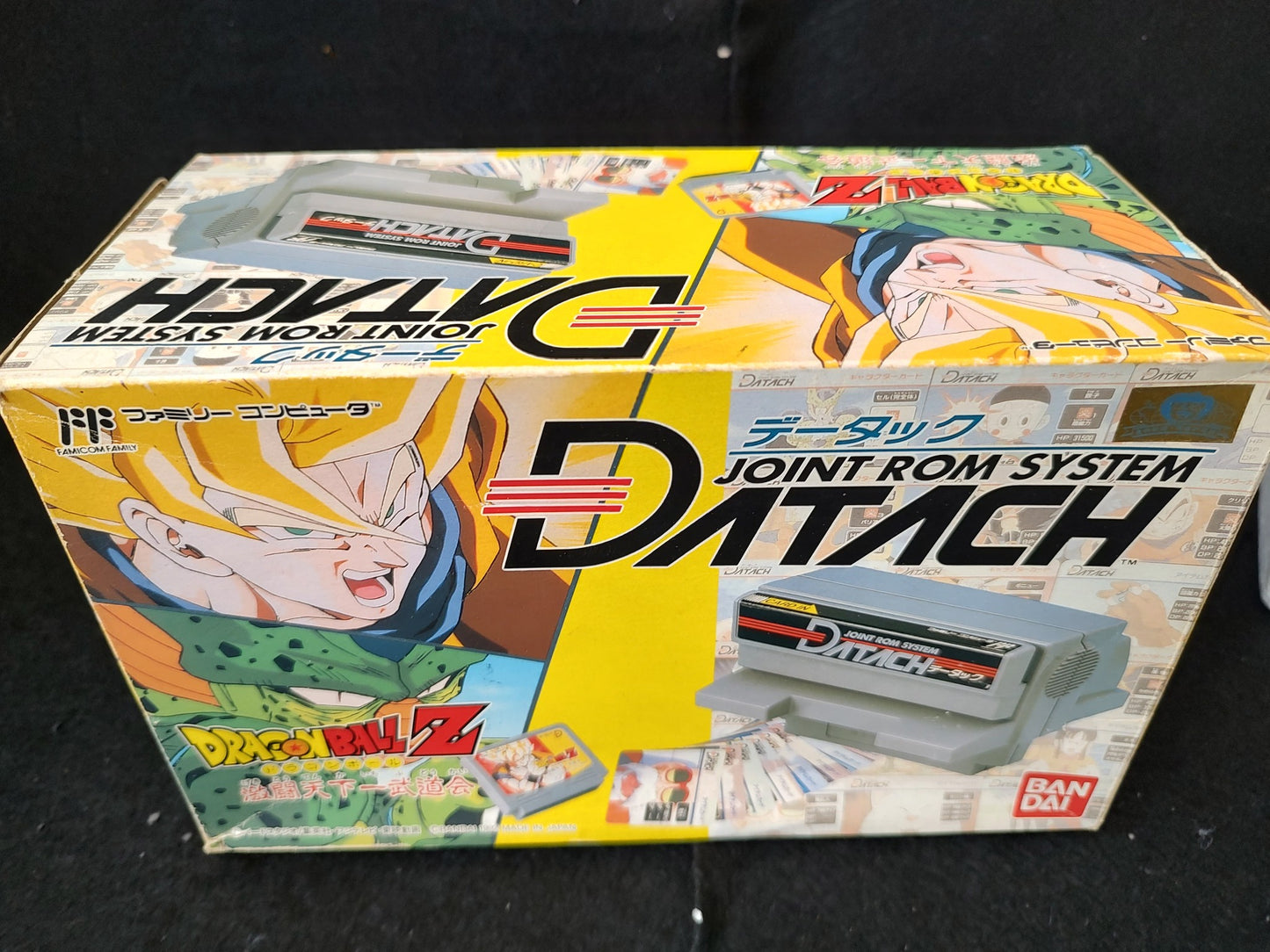 DATACH DRAGON BALL Z Nintendo Famicom Game Cartridge w/Manual, Box-g0530-