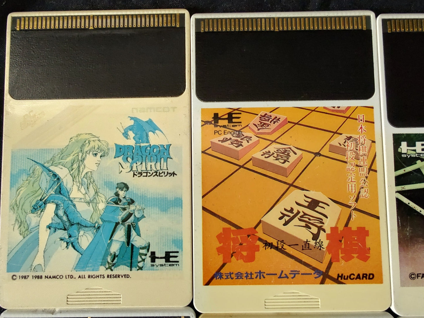 Whole sale Lots of PC Engine Hu-card Games 12-PCS set, Working -g0531-