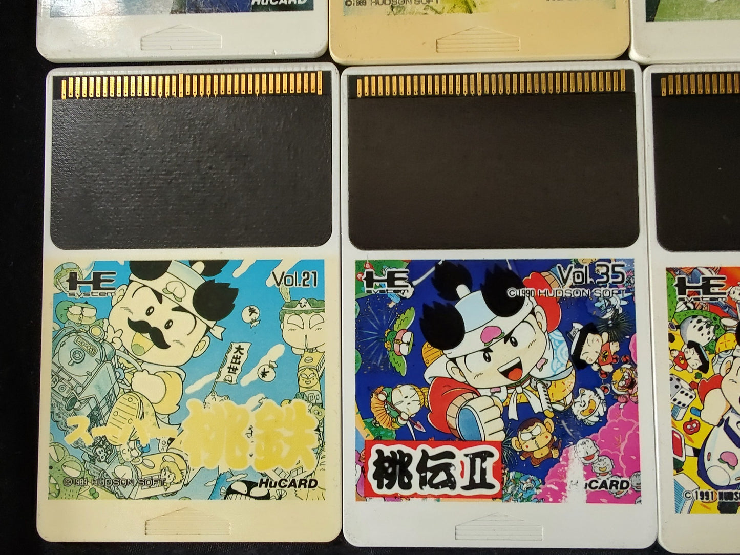 Whole sale Lots of PC Engine Hu-card Games 12-PCS set, Working -g0531-