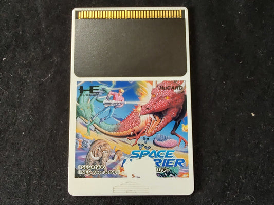 Space Harrier NEC PC Engine TurboGrafx-16 PCE game, Working-g0531-2