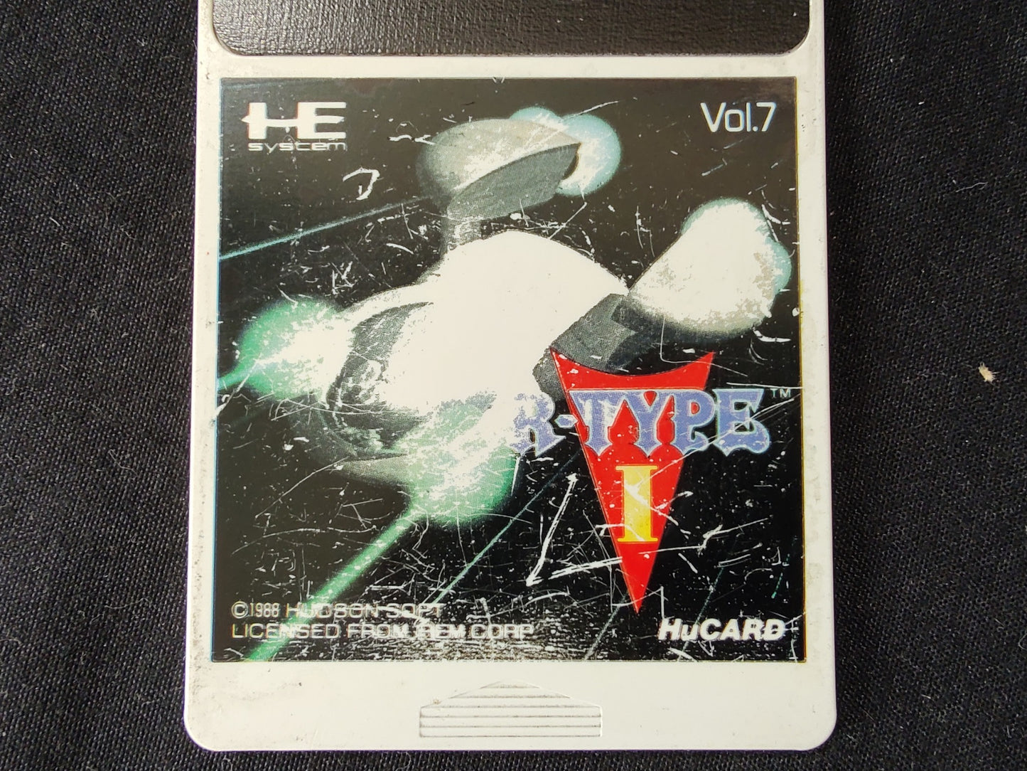 R-TYPE 1 Part 1 NEC PC Engine TurboGrafx-16 PCE game, Working-g0531-