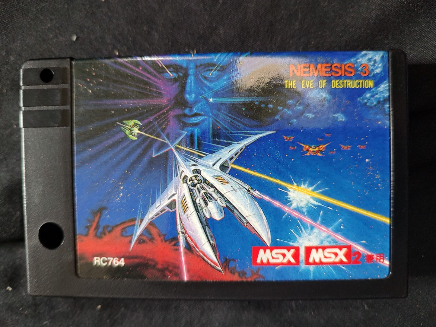 Gradius 3 Nemesis 3 the Eve of Destruction MSX/MSX Game Boxed set tested-g0606-