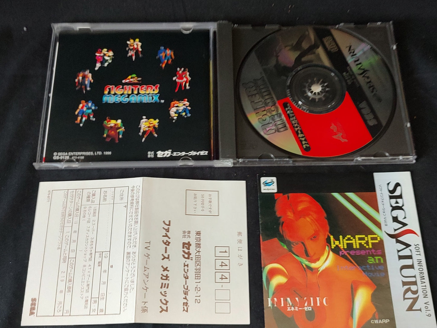 Whole sale Virtua Fighter Series SEGA Saturn Games set, Kids,Remix,Megamix-g0607