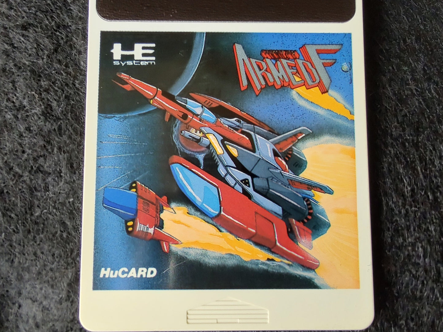 Armed F NEC PC Engine TurboGrafx-16 PCE game, Working-g0611-