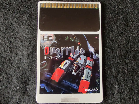 Override NEC PC Engine TurboGrafx-16 PCE game, Working-g0611-