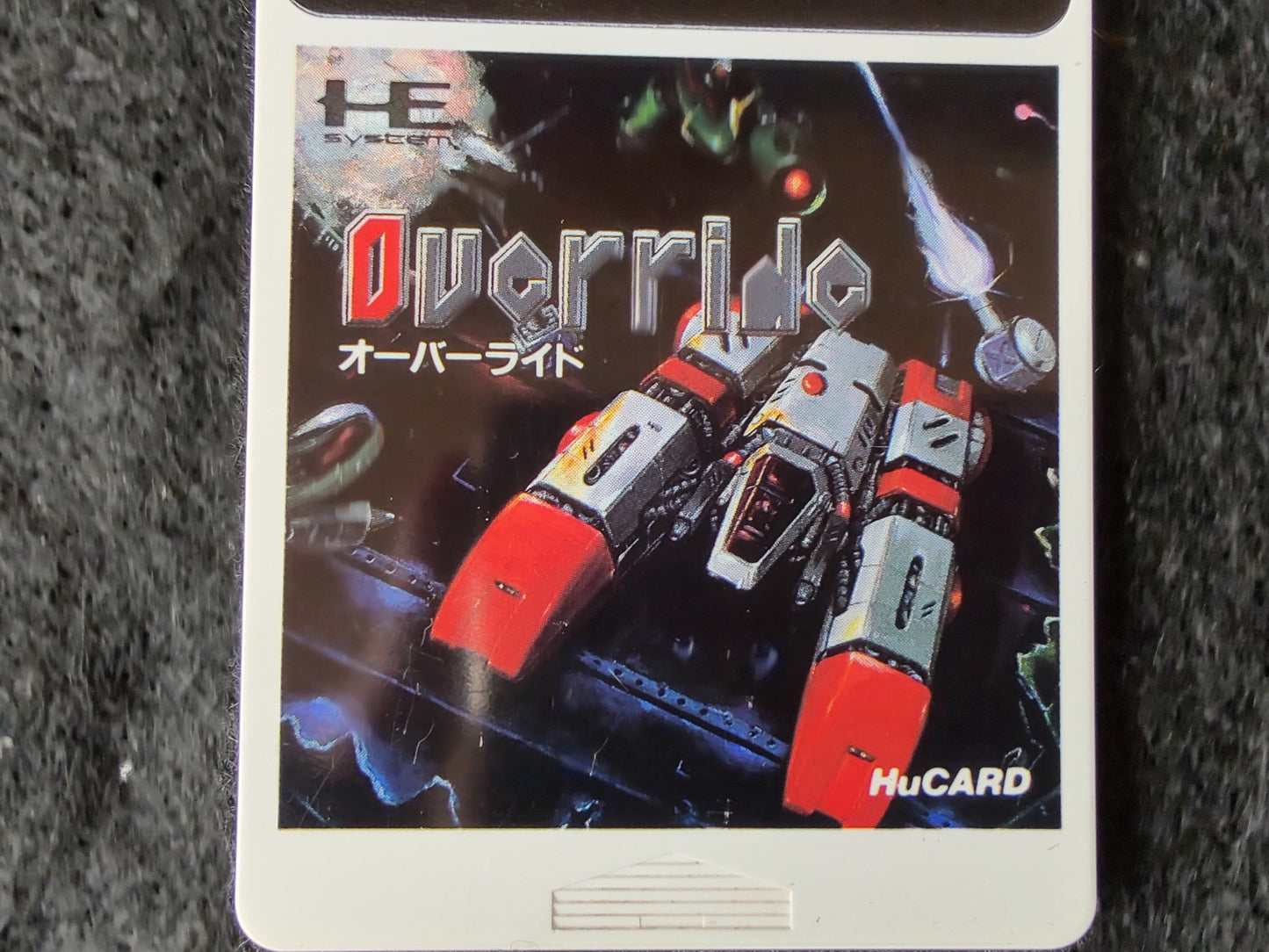 Override NEC PC Engine TurboGrafx-16 PCE game, Working-g0611-