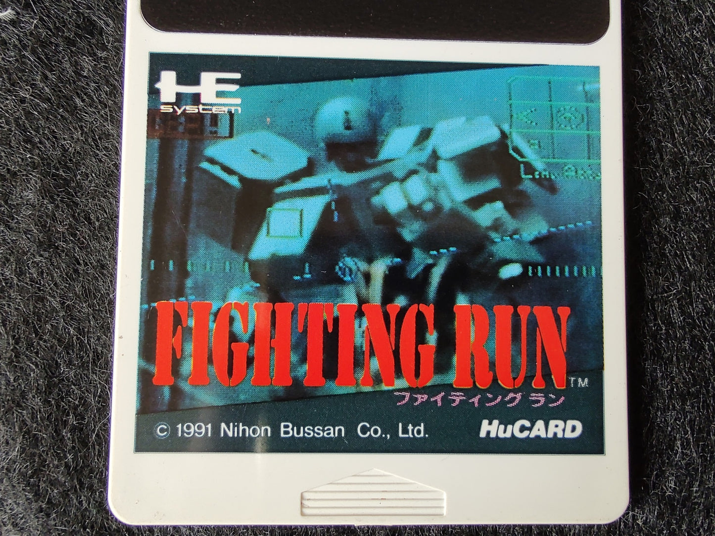 Fighting Run NEC PC Engine TurboGrafx-16 PCE game, Working-g0611-