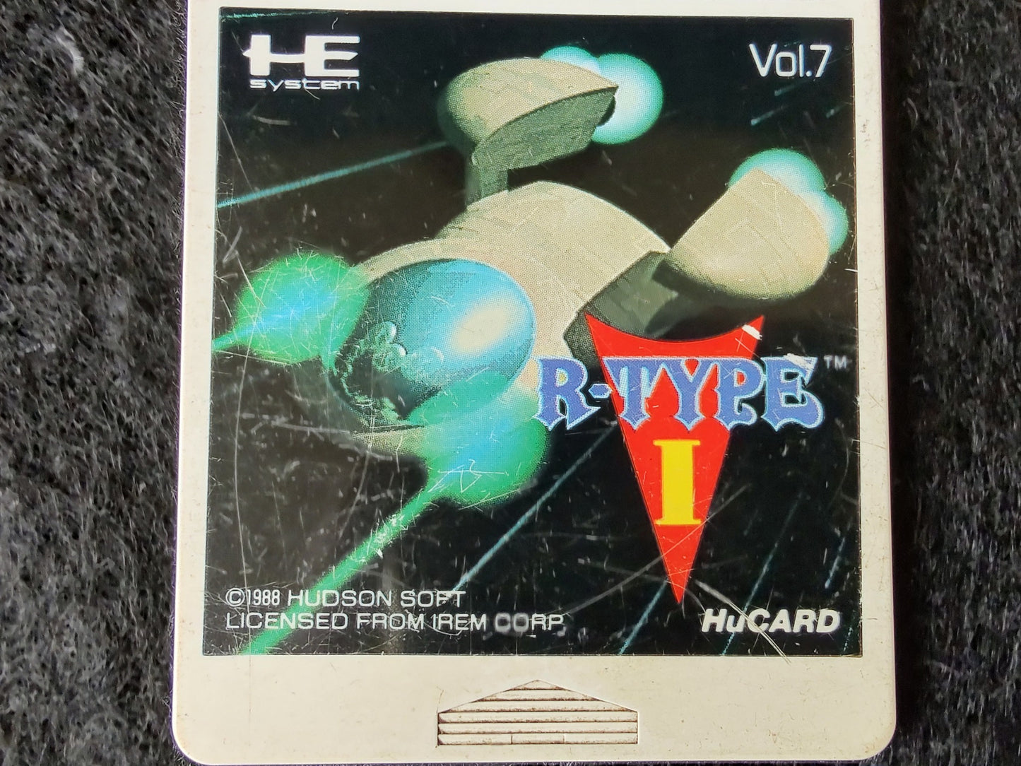 R-TYPE 1 Part 1 NEC PC Engine TurboGrafx-16 PCE game, Working-g0611-