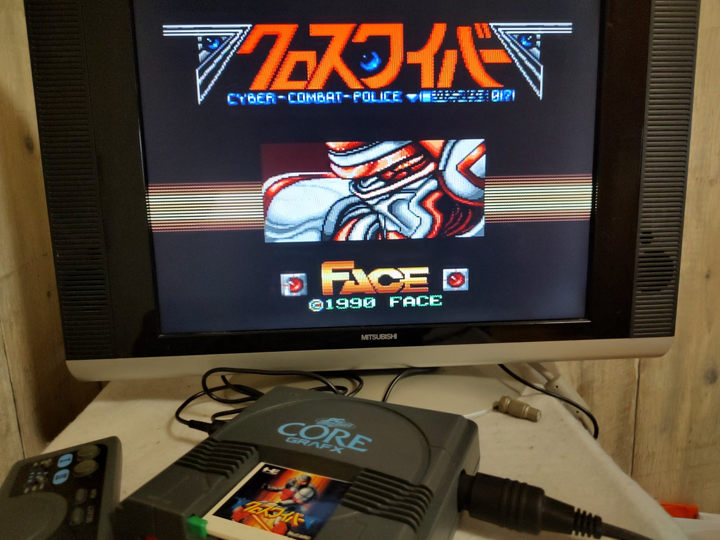 Cross Wiber NEC PC Engine TurboGrafx-16 PCE game, Working-g0611- - Hakushin Retro Game shop