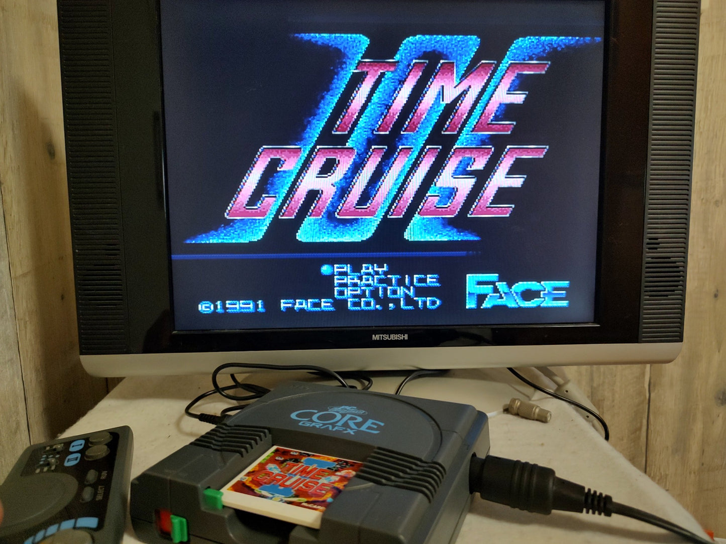 Time Cruise 2 NEC PC Engine TurboGrafx-16 PCE game, Working-g0611-