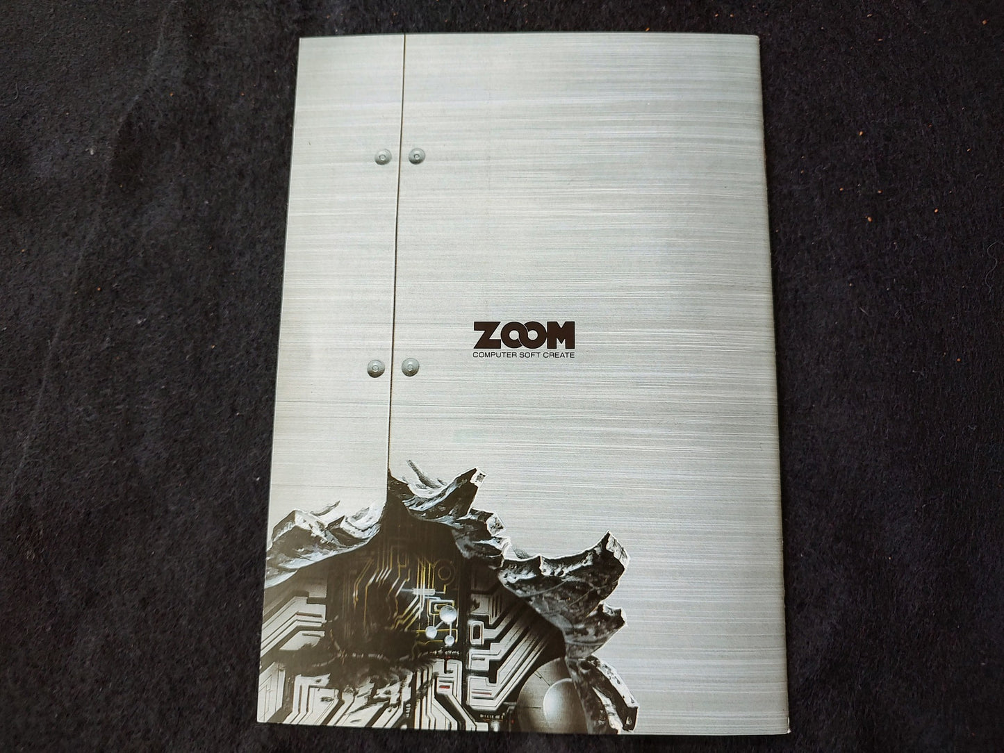 GENOCIDE ZOOM SHARP X68000 Game w/Manual, Box, Working-g0613-1