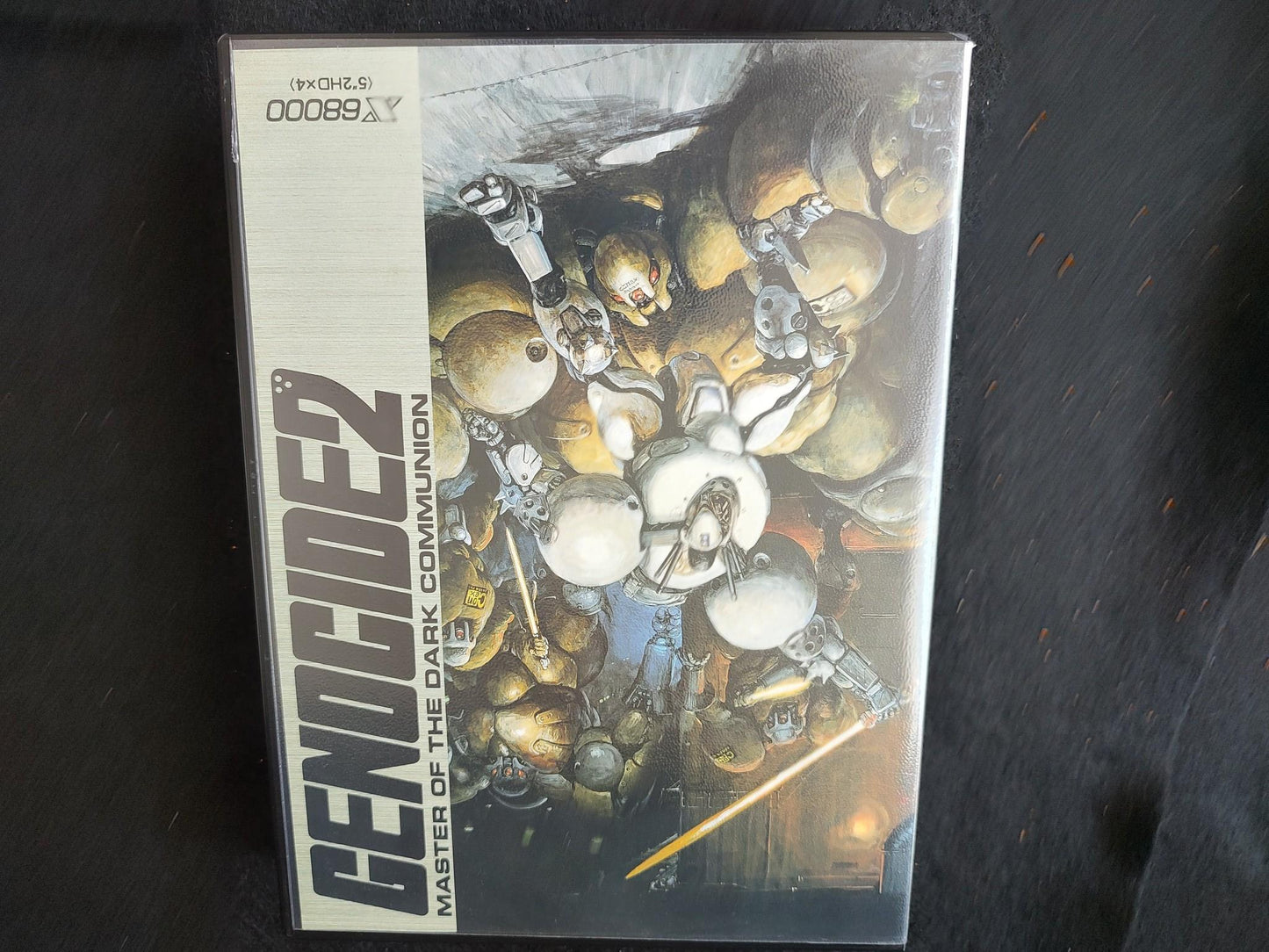 GENOCIDE 2 ZOOM SHARP X68000 Game w/Manual, Box, Working-g0614-2