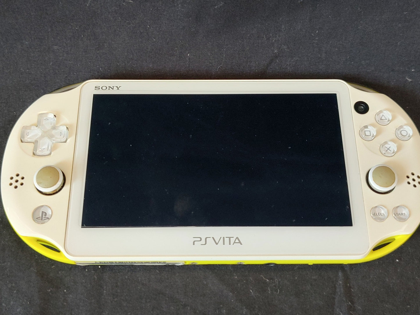 SONY PS Vita PCH-2000 Lime Green / White Console with 2 Games, No charger-g0614-