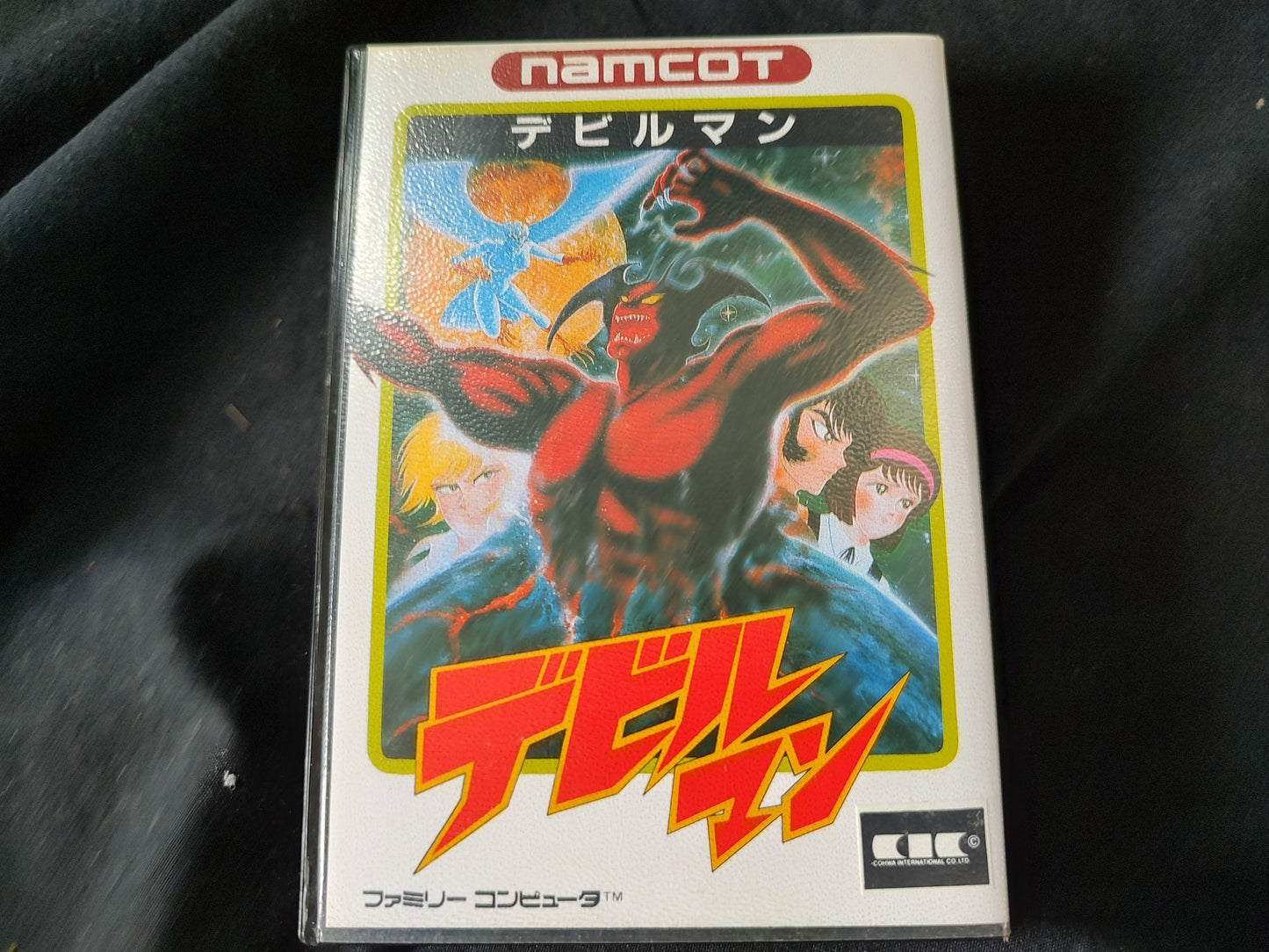 Devil man Nintendo Famicom NES Cartridge,Manual,Boxed-g0620-