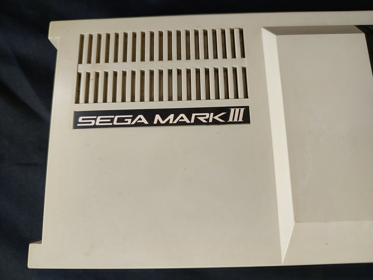 SEGA MARK 3 III CONSOLE (Sega Master System) ,w/Pad and Box, Working-g0623-