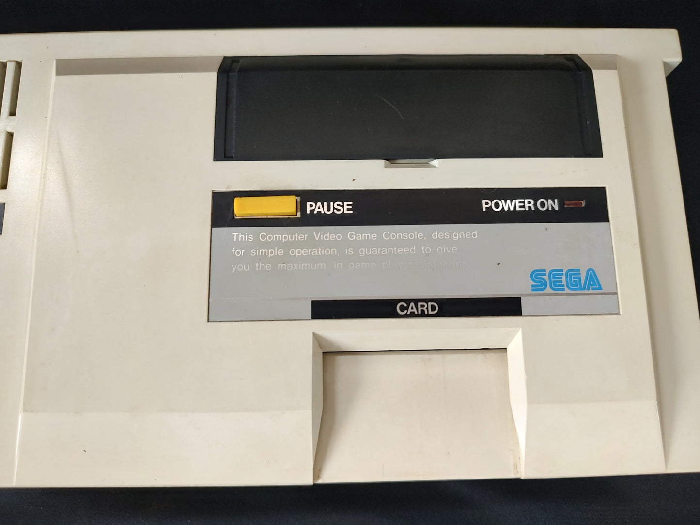 SEGA MARK 3 III CONSOLE (Sega Master System) ,w/Pad and Box, Working-g0623-