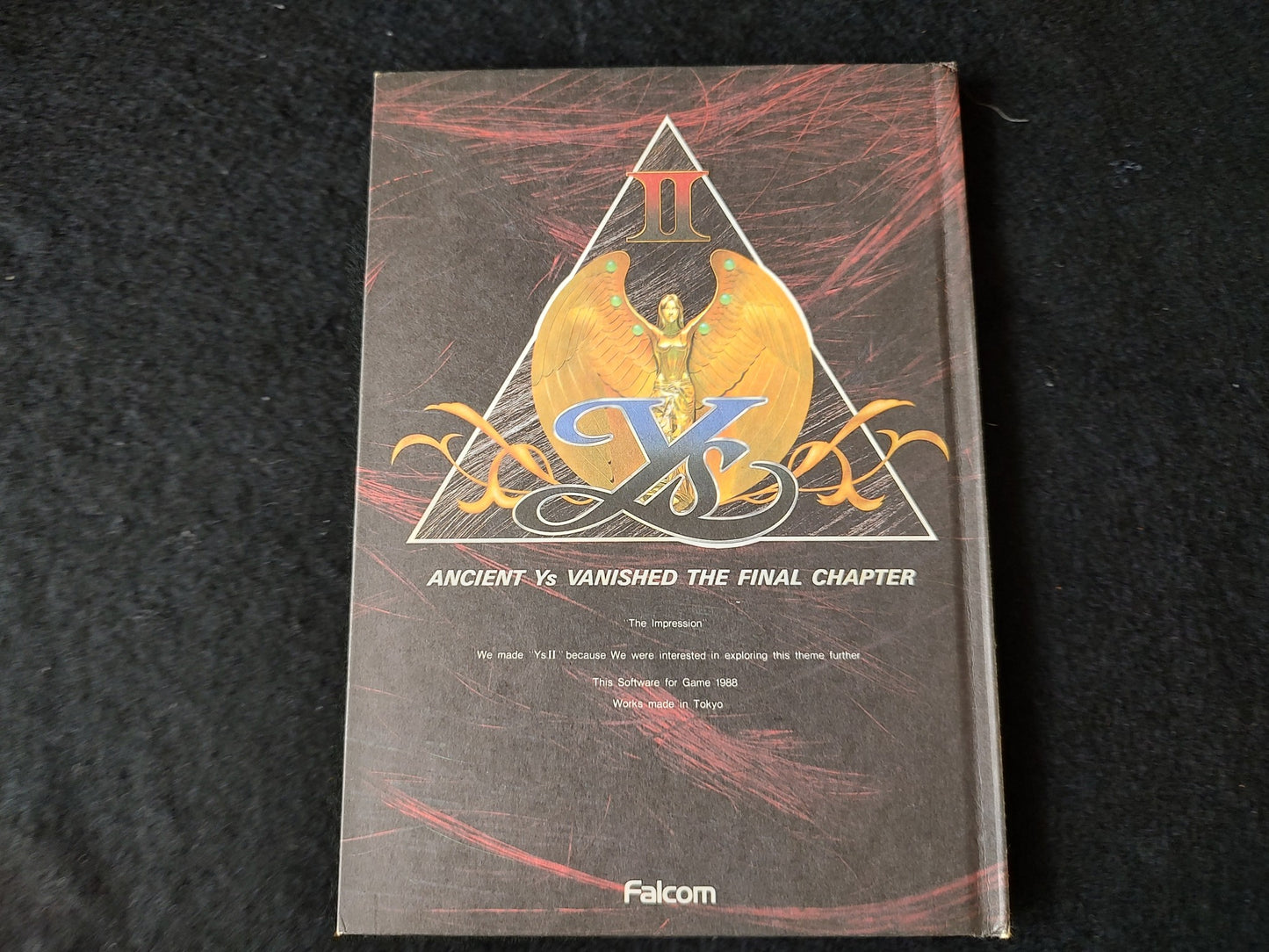 Ys 2 - Ancient Ys Vanished The Final Chapter -MSX2 Game Disk, Manual,Box-g0624-2