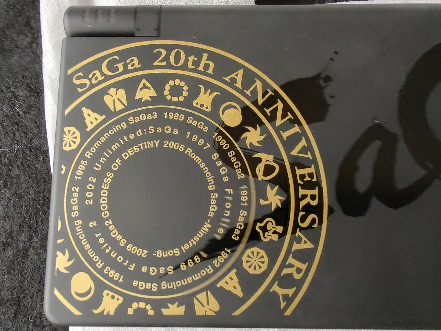 Nintendo DSi SAGA 2 GODDESS OF DESTINY Saga 20th Anniversary Console w/Box-g0624