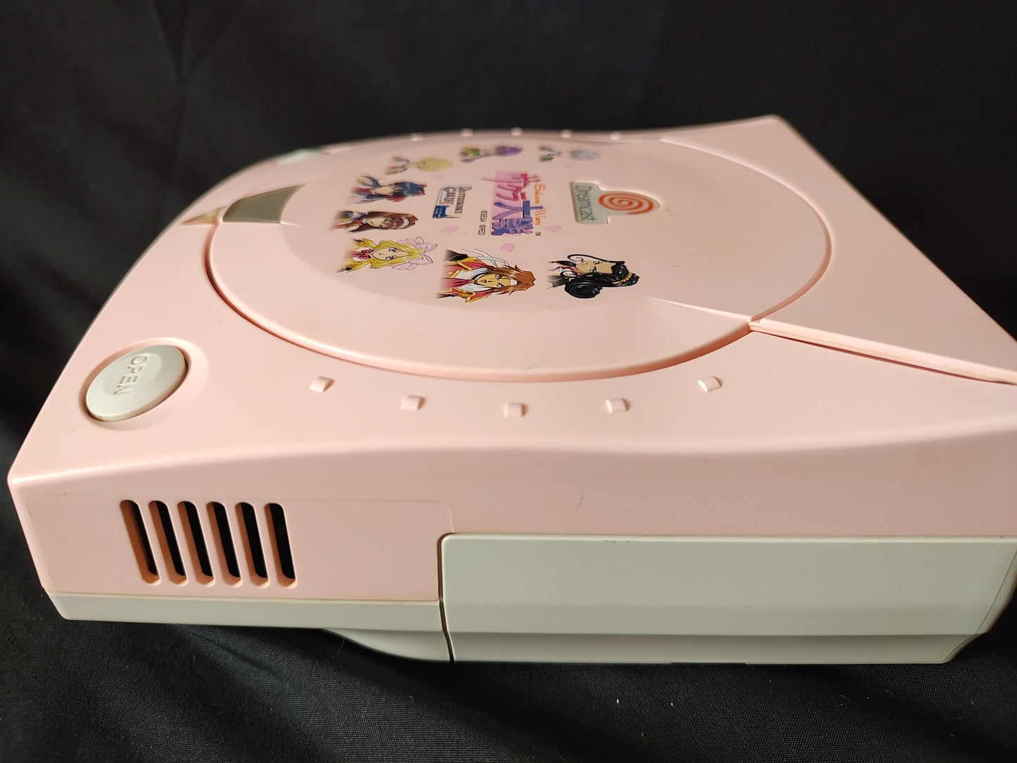 Defective/JUNK SEGA Dreamcast SAKURA TAISEN Console (HKT-3000),Pads set-g0625-