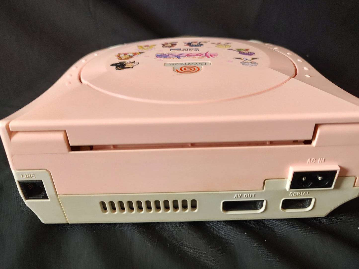 Defective/JUNK SEGA Dreamcast SAKURA TAISEN Console (HKT-3000),Pads set-g0625-