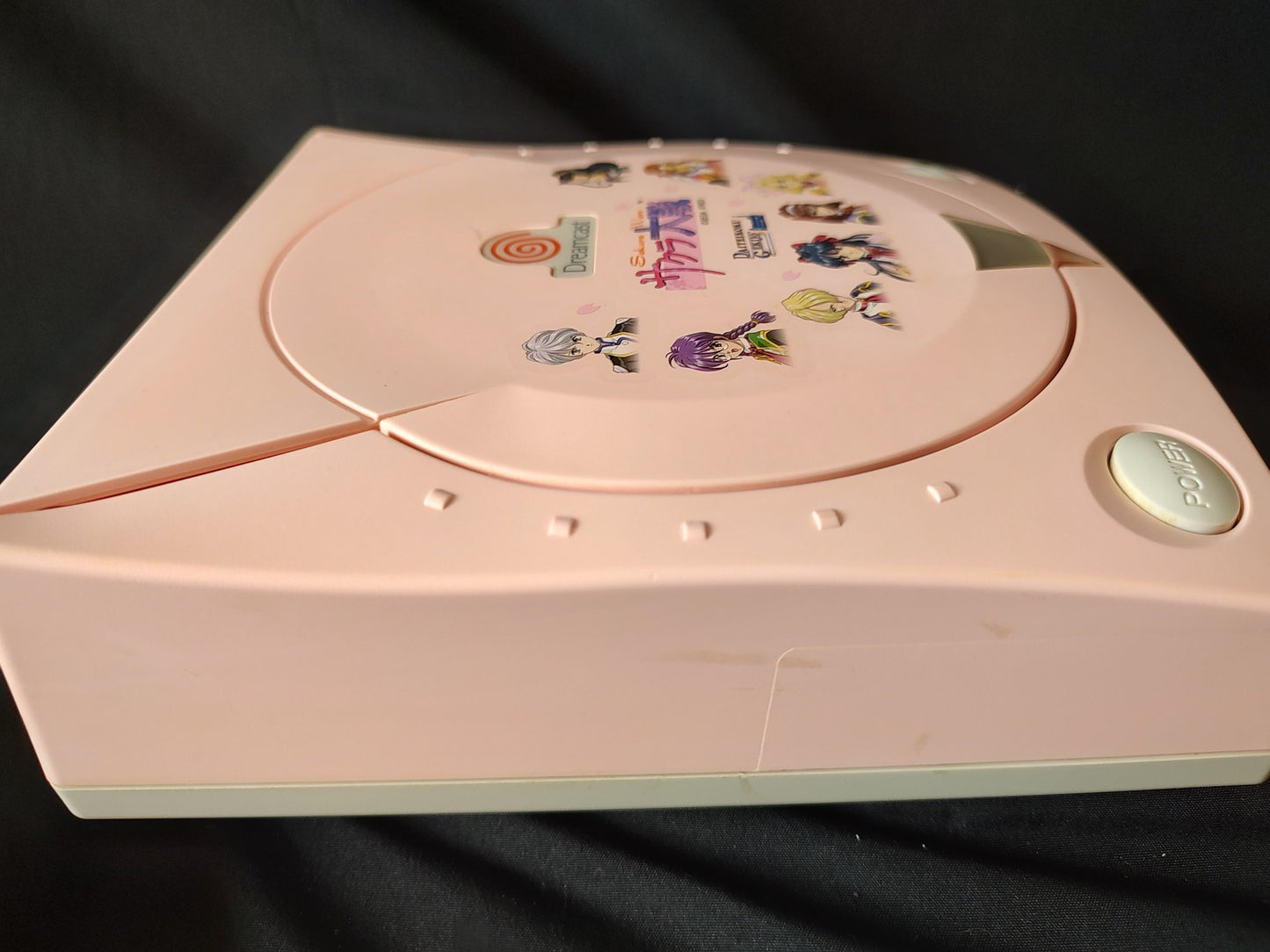 Defective/JUNK SEGA Dreamcast SAKURA TAISEN Console (HKT-3000),Pads set-g0625-