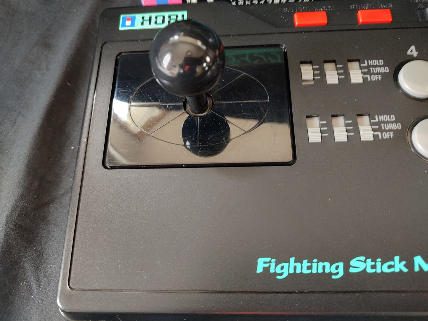 Hori Arcade Fighting Stick Multi for SNES, PC Engine, Megadrive Boxed set-f0625-