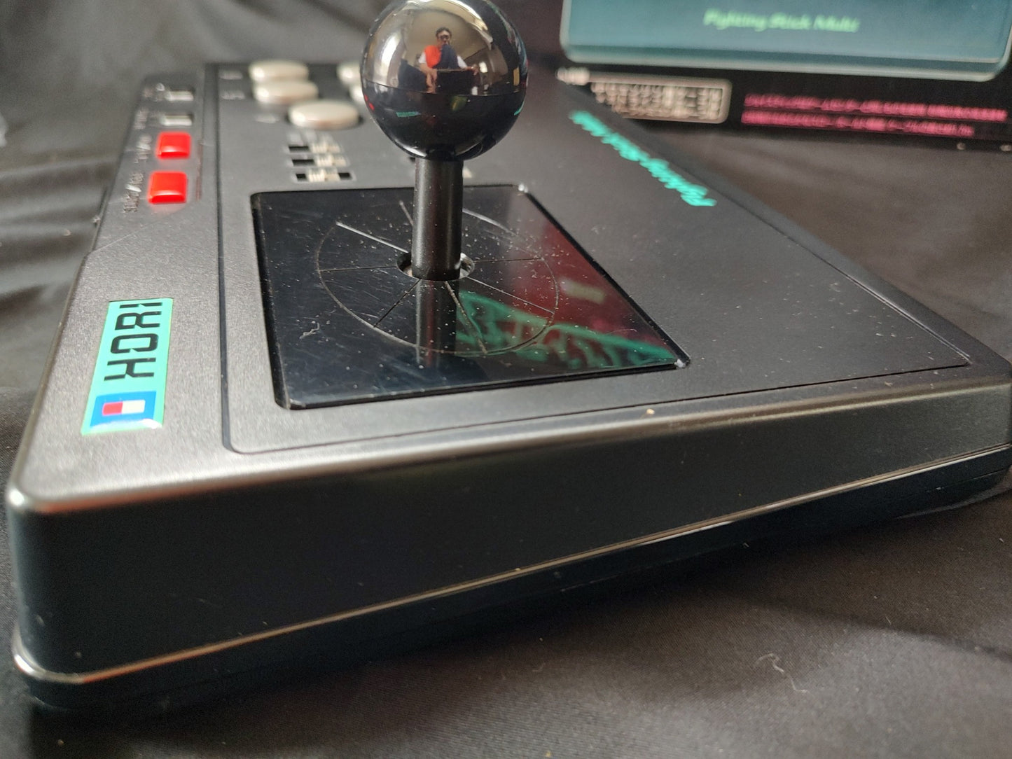 Hori Arcade Fighting Stick Multi for SNES, PC Engine, Megadrive Boxed set-f0625-