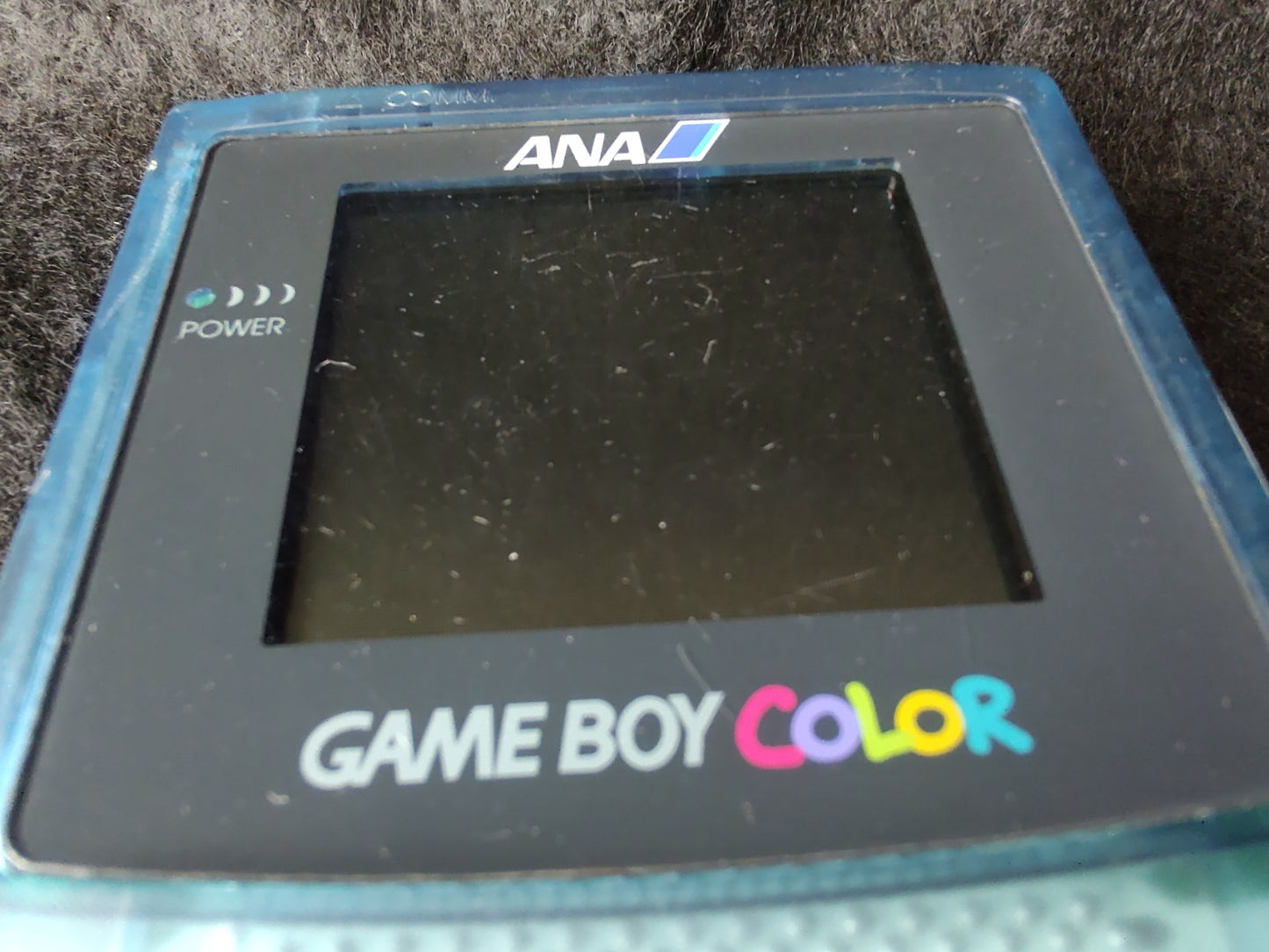 Nintendo Gameboy Color ANA Airlines Skeleton Blue Limited Edition console-g0627-