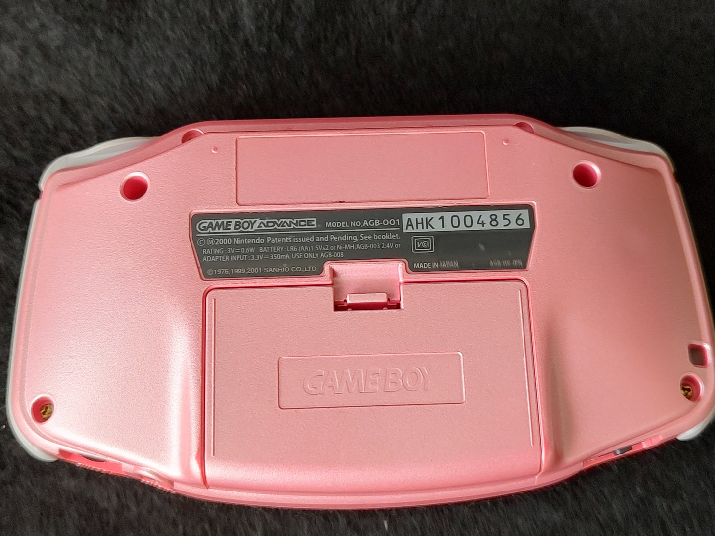 Hello Kitty Special Box LIMITED EDITION GAMEBOY ADVANCE CONSOLE /tested-g0627-