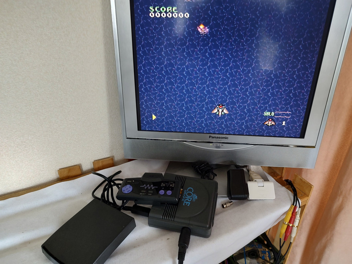 CYBER CORE NEC PC Engine TurboGrafx-16 PCE game, Working, Japan -h1227-