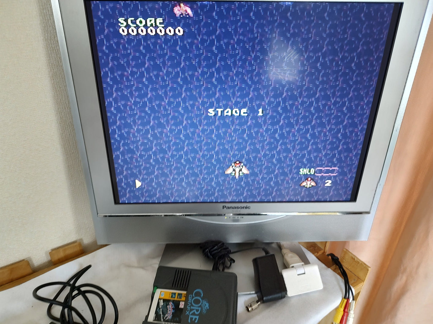 CYBER CORE NEC PC Engine TurboGrafx-16 PCE game, Working, Japan -h1227-