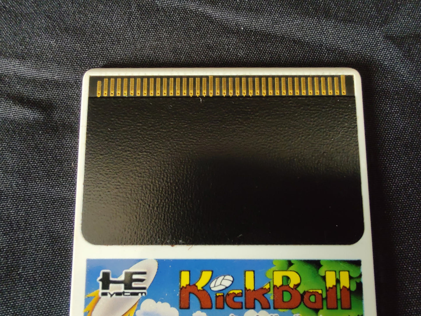 Kick Ball NEC PC Engine TurboGrafx-16 PCE game, Working-g0627-