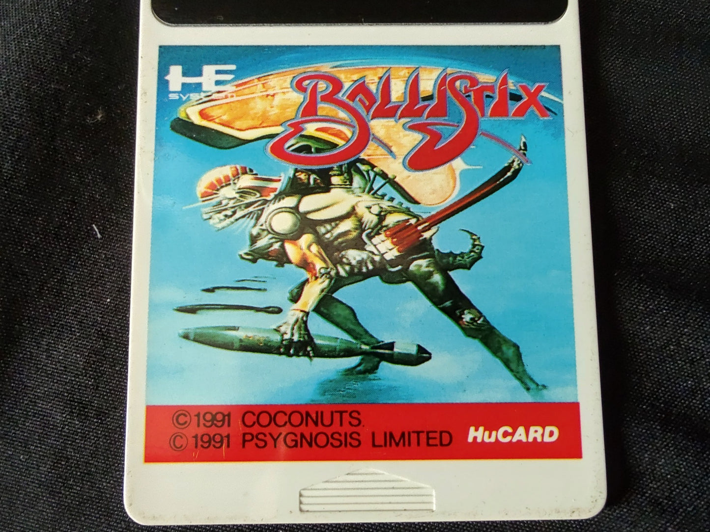 Ballistix NEC PC Engine TurboGrafx-16 PCE Hu-Card only, Working-g0627-