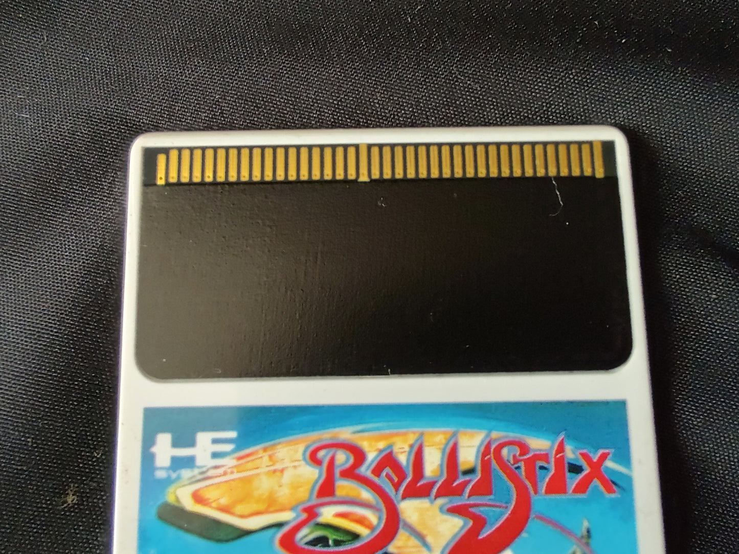 Ballistix NEC PC Engine TurboGrafx-16 PCE Hu-Card only, Working-g0627-