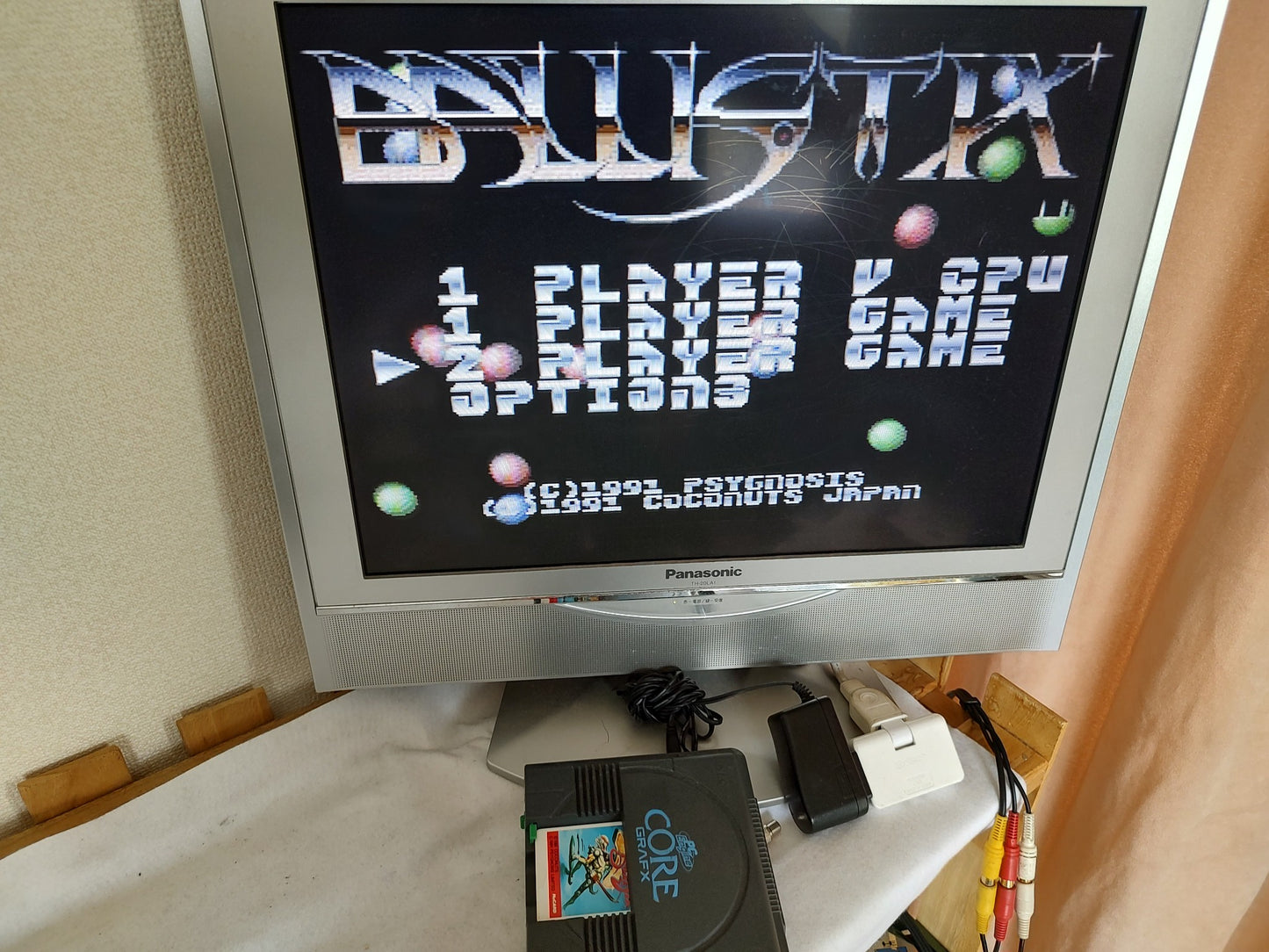 Ballistix NEC PC Engine TurboGrafx-16 PCE Hu-Card only, Working-g0627-